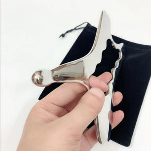 Juego de masajeador Facial de herramientas IASTM de acero inoxidable 304 para raspado de liberación miofascial de músculos faciales con técnica Guasha - Product Image 3