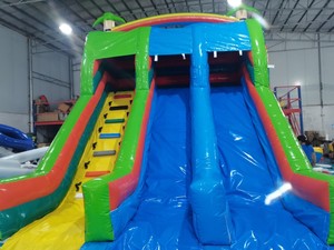 Thương mại cấp PVC Inflatable trượt nước trẻ em của nảy hồ bơi và nhảy lâu đài cho vườn hoặc trường học sử dụng trên bán - Product Image 4