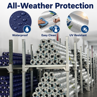 Bâche de camion en PVC FLFX 950 g/m² multicouche haute résistance, imperméable, pare-soleil, coupe-vent, résistante au froid, couverture de chargement