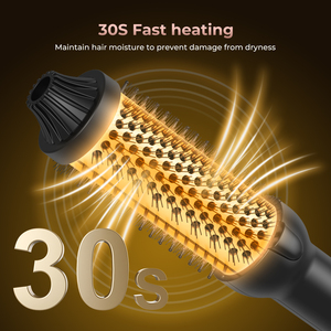 Cepillo Eléctrico de Cerámica Doble PTC para Rizar el Cabello, Calentamiento Rápido, Rizador Eléctrico - Product Image 6