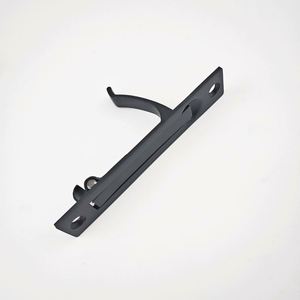 WEKIS Tirador de borde de latón duradero de diseño moderno para puertas escamoteables, manija pequeña oculta integrada para puertas de armario, giratorio, color personalizado - Product Image 5