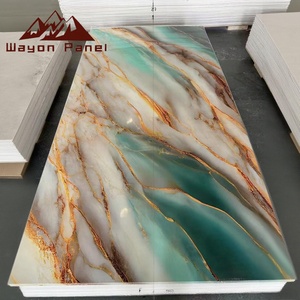 Wayon优质聚氯乙烯防水大理石墙板用于室内墙壁。 - Product Image 1