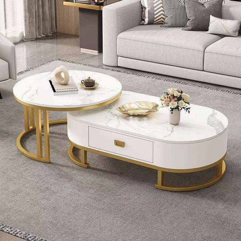 White + White (Gold Tripod)