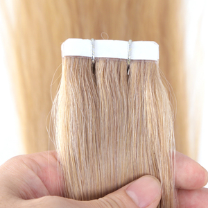 Extensiones de cabello humano con cinta adhesiva de calidad profesional KSWIGS, cabello virgen con cutícula completa, doble capa, cinta invisible, aspecto natural, fácil instalación. - Product Image 2