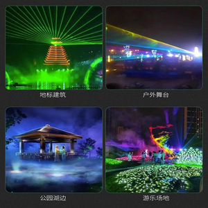 ไฟเลเซอร์แสงเหนือลิมิน แสงสีเต็มรูปแบบ กันน้ำ ใช้ได้ทั้งภายนอกและภายในอาคาร ไฟเวที ไฟอุโมงค์ - Product Image 4