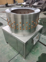Nouveau Type Machine à éplucher les pieds de poulet verticale automatique Ligne de traitement d'abattage de volaille avec composants de base Roulement et pompe