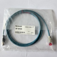 Câble Ethernet KEYENCE OP-87231 NFPA79 M12 vers RJ45 5m pour lecteur de codes-barres intelligent AI série SR-X/SR-1000 OP 87231