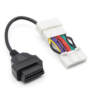 Auto 12 12pin Tot 16pin 16 Pin 16 Pin Obd2 Verbind Lijn Auto Obd Diagnostische Connector Adapterkabel Voor Tesla Model X S 2012-2015 - Product Image 6