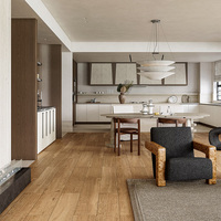 Conception d'intérieur de villa de luxe moderne, personnalisation complète de la maison, style minimaliste italien, solution clé en main