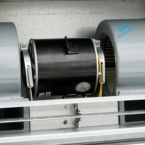 Rideau d'air de porte industrielle à flux centrifuge entièrement en métal pour porte haute - Product Image 4