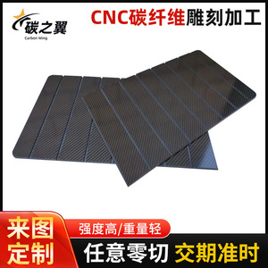 Tablero de Fibra de Carbono 3K con Tejido Sencillo y Diagonal para Estructuras de Drones CNC - Product Image 3