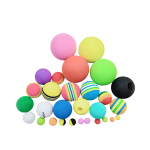 Prix d'usine en gros Surface lisse Eva Foam Antenne Ball Amusement Park Colored EVA Foam Ball