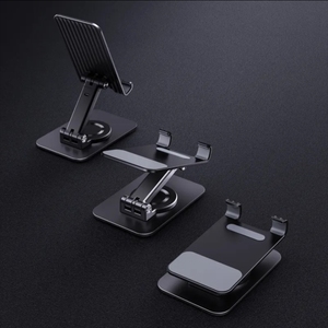 Soporte de Escritorio para Teléfono Móvil de Acero al Carbono, Impermeable, Giratorio <span class=keywords><strong>360</strong></span>°, Ajustable, Telescópico, Portátil, para Teléfono y Tableta - Product Image 5