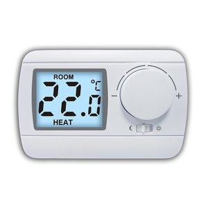 Nouveau <span class=keywords><strong>thermostat</strong></span> d'ambiance <span class=keywords><strong>filaire</strong></span> non programmable à bouton rotatif 230V pour chaudières à <span class=keywords><strong>gaz</strong></span> et chauffage - Product Image 1
