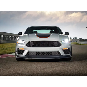 Accessoires de voiture, lèvre avant de style Mach 1 pour <span class=keywords><strong>Ford</strong></span> <span class=keywords><strong>Mustang</strong></span> 2018-2022 |   21+ Style Spoiler de pare-chocs avant, séparateur, pièces automobiles - Product Image 3