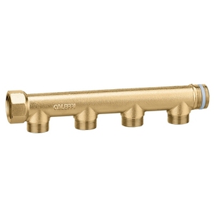 Collettore Modulare con Derivazioni Maschio 1'' x 4 per Sistemi HVAC - Product Image 1