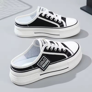 Mocassins Femme 2026 – Chaussures Décontractées d'Été en PU Respirantes à Semelle Épaisse Rehaussante – Chaussures Polyvalentes pour Étudiantes - Product Image 2