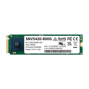 SNV5420-800G 800GB M.2 2280 NVMe PCIe Gen3 SSD SNV5420-800G ไดรฟ์โซลิดสเตทภายในประสิทธิภาพสูงจากผู้จัดจำหน่าย - Product Image 2