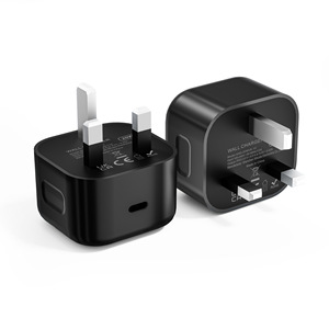 Cargador transfronterizo PD20W con puerto Tipo-C para carga rápida, compatible con el cargador del Apple iPhone 15, certificado UKCA PD20W UK - Product Image 2