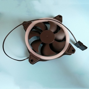 พัดลมระบายความร้อนคอมพิวเตอร์แบบไร้แปรงถ่าน Bajeal 12 ซม. ไฟ LED สีรุ้ง ป้องกันการสั่นสะเทือน สำหรับเคสคอมพิวเตอร์ - Product Image 5