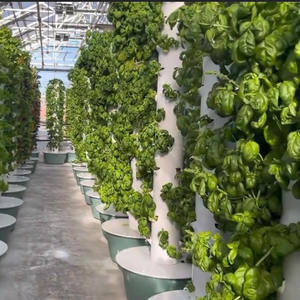 Tour verticale aéroponique à 6 7 8 9 10 couches Système de plantation hydroponique Tour verticale pour l'agriculture en <span class=keywords><strong>serre</strong></span> avec lumière LED - Product Image 2