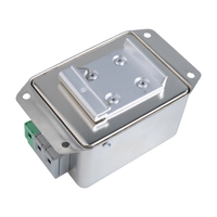 Filtre EMI bipolaire CC SNXRON 3A-30A, borne standard européenne, montage sur rail DIN, contacts en cuivre épaissis, double étage pour