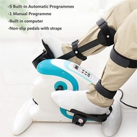 Profesional discapacitado activo pasivo carrera eléctrica fisioterapia mano y pedal ejercitador rehabilitación bicicleta de ejercicio