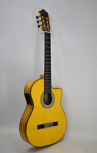 Đàn Guitar cổ điển Geake Flamenco K-301C cỡ 4/4 với bộ thu âm 301 - Product Image 6