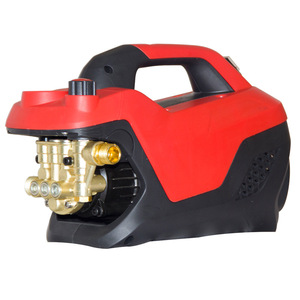 Lavadora de autos eléctrica portátil de 1500W y 7MPa de presión con bomba dorada para limpieza de vehículos - Product Image 1