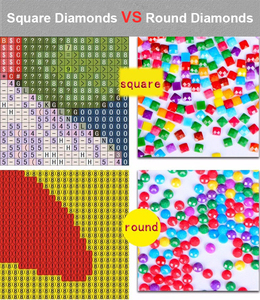 Kits de Pintura de Diamantes <span class=keywords><strong>5D</strong></span> DIY, Redondos o Cuadrados, Pintura de Diamantes de Imitación con Taladro Completo, Imágenes de Girasoles para Decoración de Paredes - Product Image 6