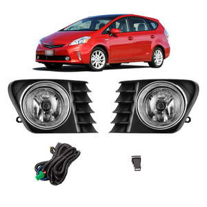 Faros Antiniebla Delanteros Haowei, Lámpara Halógena para Toyota Prius 2014 con Líneas de Marco - Product Image 5