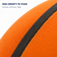 Ballon de Basket Silencieux Elite Taille 7 29.5" Mousse PU 340g Toucher Doux Entraînement Intérieur