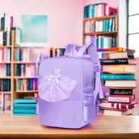 Mochila Escolar Unisex para Niños, Antirrobo, Impermeable, 20-36L, de Nailon, Diseño Moderno, con Marco Externo y Curva Fisiológica