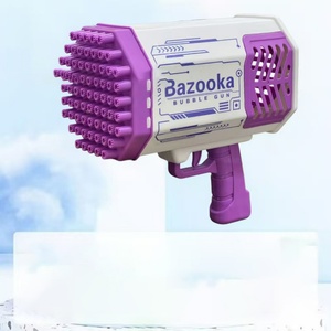 Summer Electric <b>Mini</b> Hole Bubble Gun Fully Automatic Children's Handheld Park Stall Blowing Bubble Toy <b>Soap</b> - Product Image 6