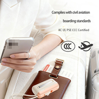 Vente flash - Batterie externe KC CE Capsule 10000mAh avec câble intégré 22,5W et support - Batterie externe portable pour téléphone