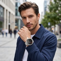 2026 AK87 Outdoor-Sport Herren Smartwatch 1,7 Zoll Bildschirm Eingebaute Taschenlampe IP68 Wasserdicht BT-Anruf Fitness-Tracker Smartwatch