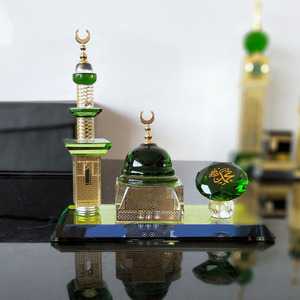 Di cristallo Kaaba Diamante <span class=keywords><strong>Orologio</strong></span> + <span class=keywords><strong>Orologio</strong></span> <span class=keywords><strong>Torre</strong></span> Decorazione Dell'ufficio - Product Image 4