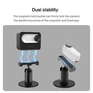 Reemplazo 360 Twist Sticky Base Magnet Pivot Stand Montaje de liberación rápida Cámara DE ACCIÓN <span class=keywords><strong>Insta</strong></span> Go3 Accesorios para Insta360 Go 3 - Product Image 6
