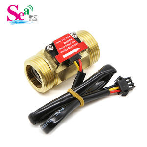 Capteur de débit d'eau à effet Hall en cuivre à 6 points B5 pour chauffe-eau et machines à eau pure pour l'irrigation des terres agricoles - Product Image 4