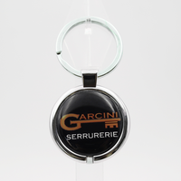 Personalizado Anti Lost Nombre NTAG213 RFID NFC QR Code Pet Tag Etiqueta epoxi para gato perro
