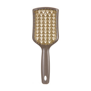 Brosse à cheveux Diamond Shield avec parfum, design ajouré, senteur rose, pêche et noix de coco, peigne de massage pour la population générale - Product Image 5