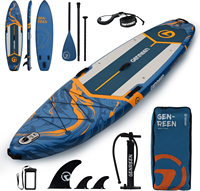 Flypark - Stock d'entrepôt européen en gros - Dropshipping - Planche à pagaie gonflable pour le surf, la pêche et le SUP - Prête à être expédiée