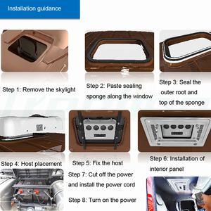 <span class=keywords><strong>Aire</strong></span> <span class=keywords><strong>Acondicionado</strong></span> Portátil TREELIGO de 12 Voltios y 24v para Techo de Camioneta, Camión, Dormitorio, Estacionamiento, para Autos - Product Image 4