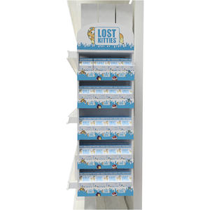 Senrun SD-01 High Quality for Custom Printed Recyclable Cardboard Retail <b>Display</b> <b>Rack</b> Store Promotion Stand Customized Color - Product Image 4