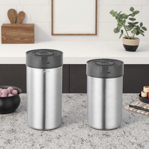 Contenitore elettrico <span class=keywords><strong>sottovuoto</strong></span> per alimenti in acciaio inox per uso domestico lunga durata della batteria per caffè/chicchi/latte artificiale - Product Image 6