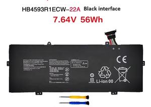 Batería Original HB4593R1ECW-22A para Hua Wei <span class=keywords><strong>MateBook</strong></span> <span class=keywords><strong>14</strong></span> 2020 <span class=keywords><strong>2021</strong></span> AMD KLVL-WFH9 7.64V 56Wh 7330mAh - Product Image 3