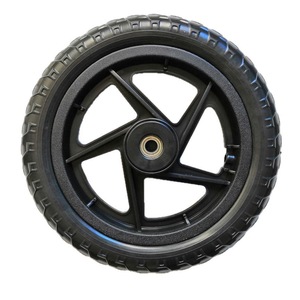 Nhà Máy Bán buôn 12x1.75 inch Trọng lượng nhẹ <span class=keywords><strong>EVA</strong></span> bánh xe với PP trung tâm trung tâm cho trẻ em 'ngoài Trời Đá xe tay ga cân bằng xe đạp - Product Image 5