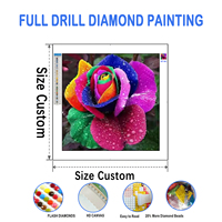 Peinture Diamant 5D DIY Tournesol, Broderie Diamant, Taille d'image complète, Perles carrées/rondes, Décoration Maison, Cadeau