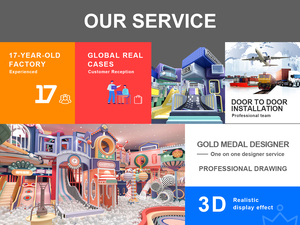 עיצוב חדש לילדים צבעוניים מגרש משחקים מסחרי לילדים מקורה ציוד מסחרי - Product Image 6