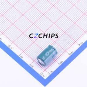 EGM2GM4R7F12OT3 Through-Hole <b>Aluminum</b> <b>Electrolytic</b> <b>Capacitor</b> Through hole,D8xL12mm 4.7uF 20% 400V 95mA-100kHz - Product Image 1